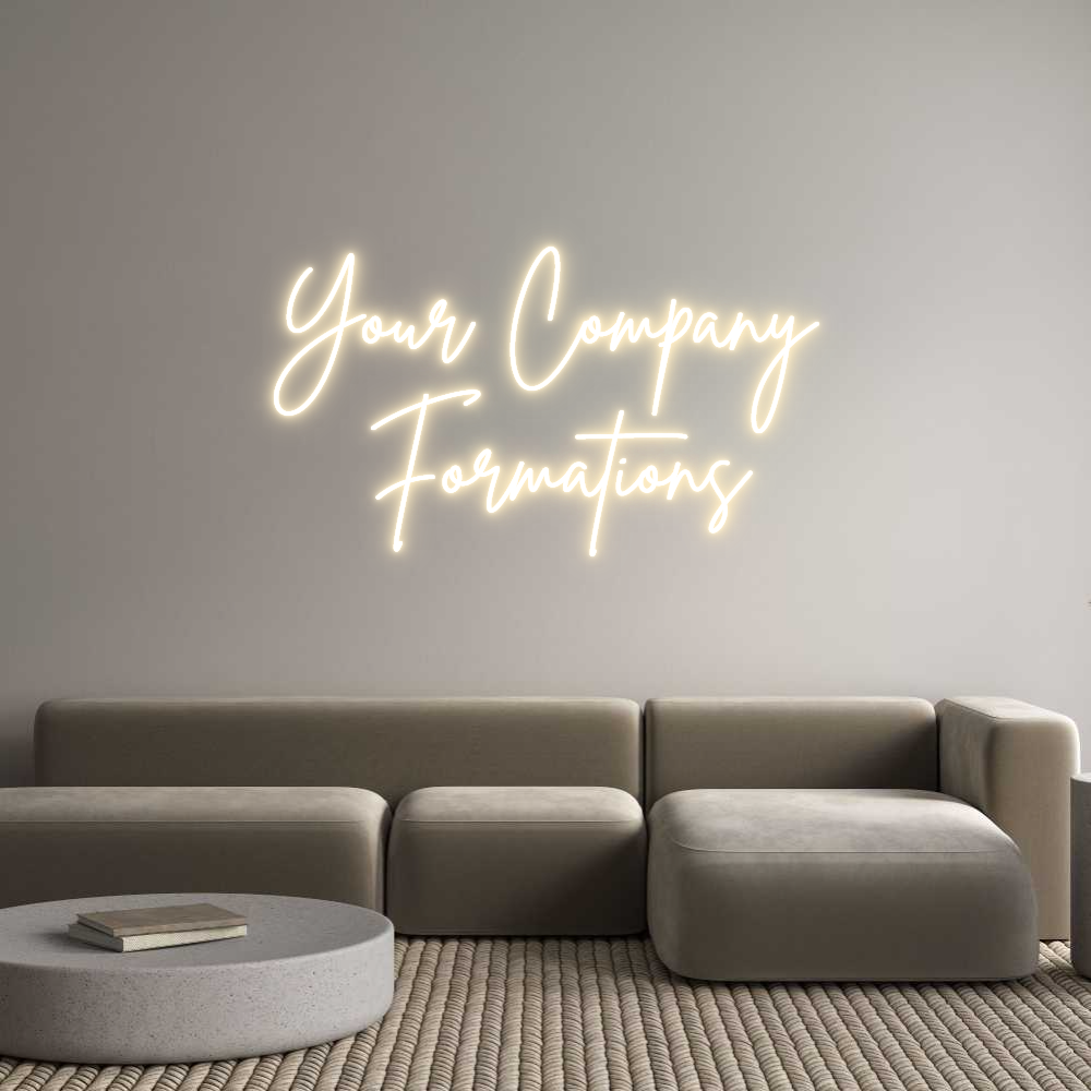 Custom Neon Sign Online Editor Your Company ...