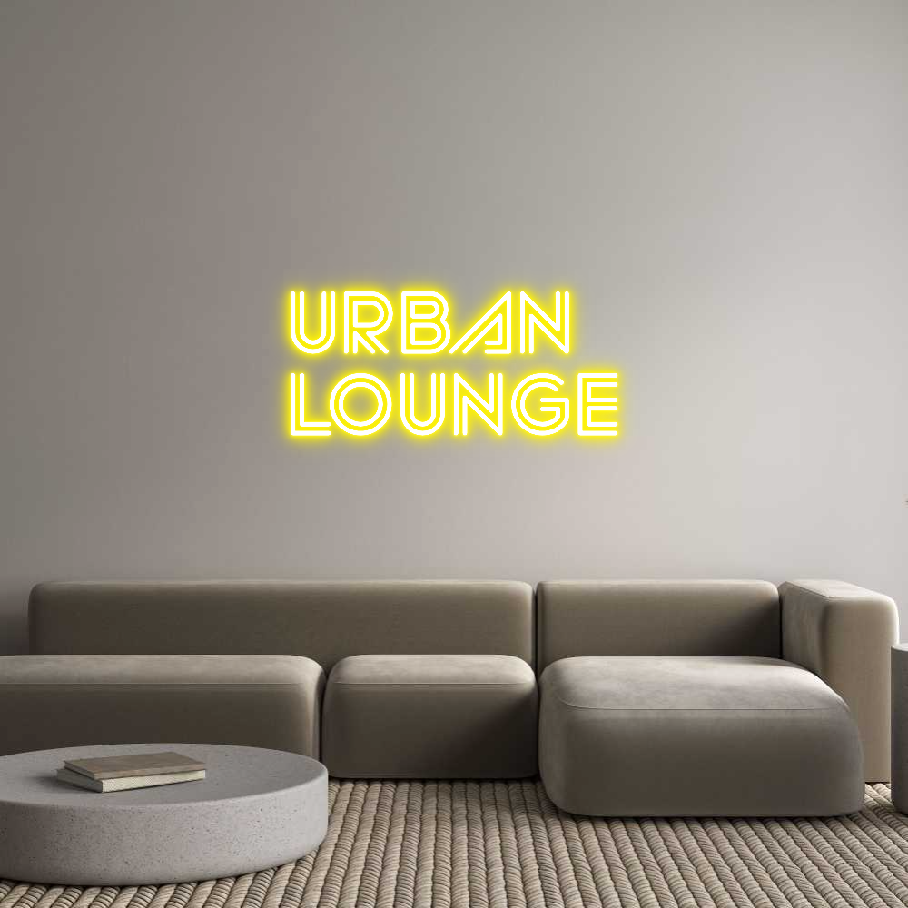 Custom Neon Sign Online Editor URBAN
LOUNGE