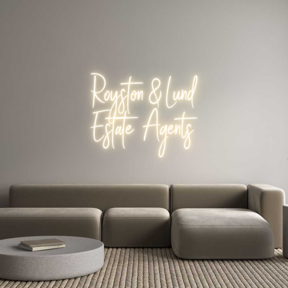 Custom Neon Sign Online Editor Royston & Lun...