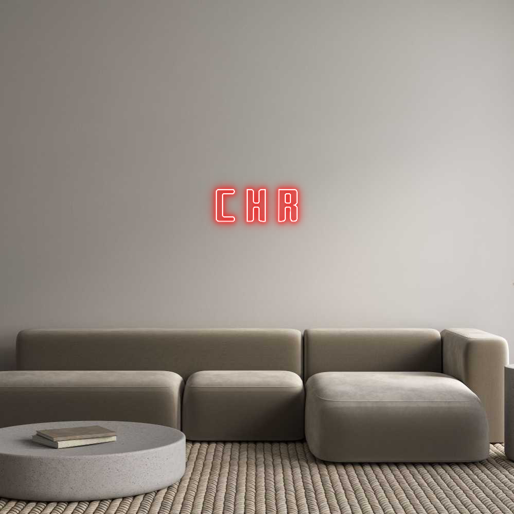 Custom Neon Sign Online Editor C H R