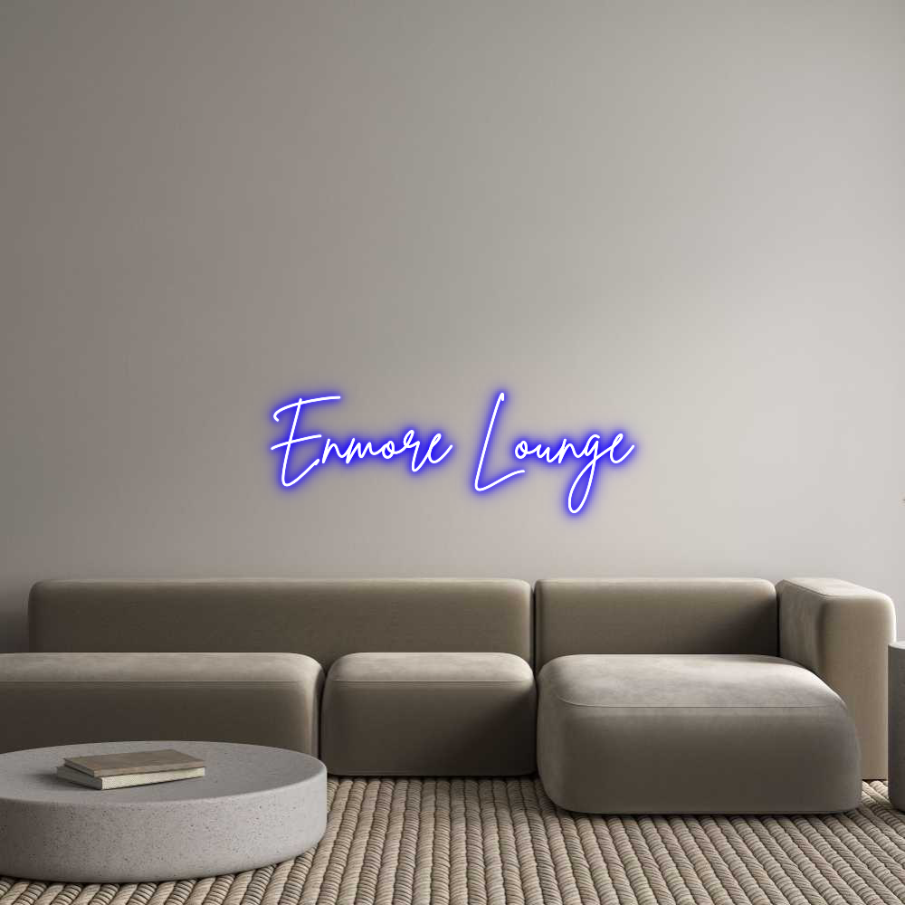 Custom Neon Sign Online Editor Enmore Lounge