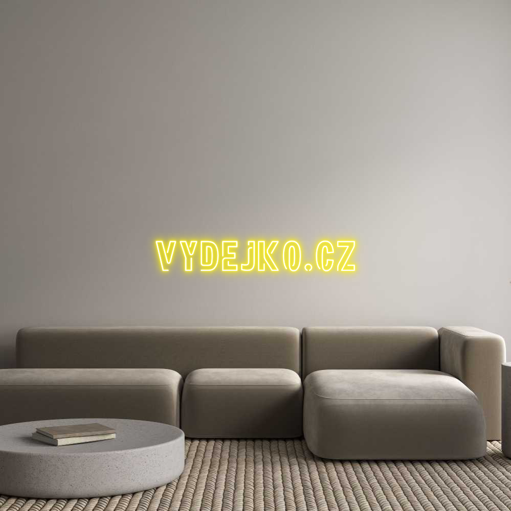 Custom Neon Sign Online Editor vydejko.cz