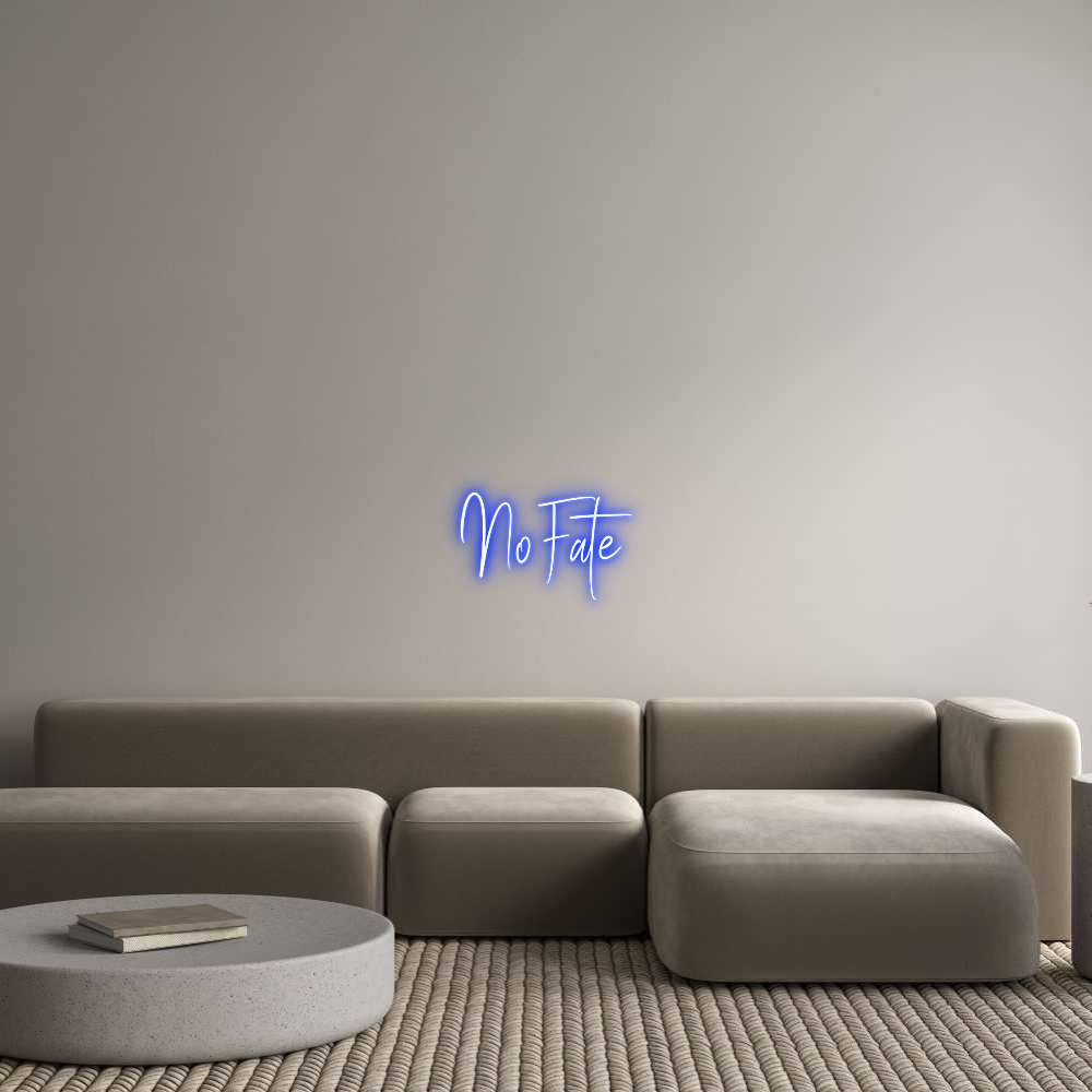 Custom Back Lit Neon Sign Online Editor No Fate