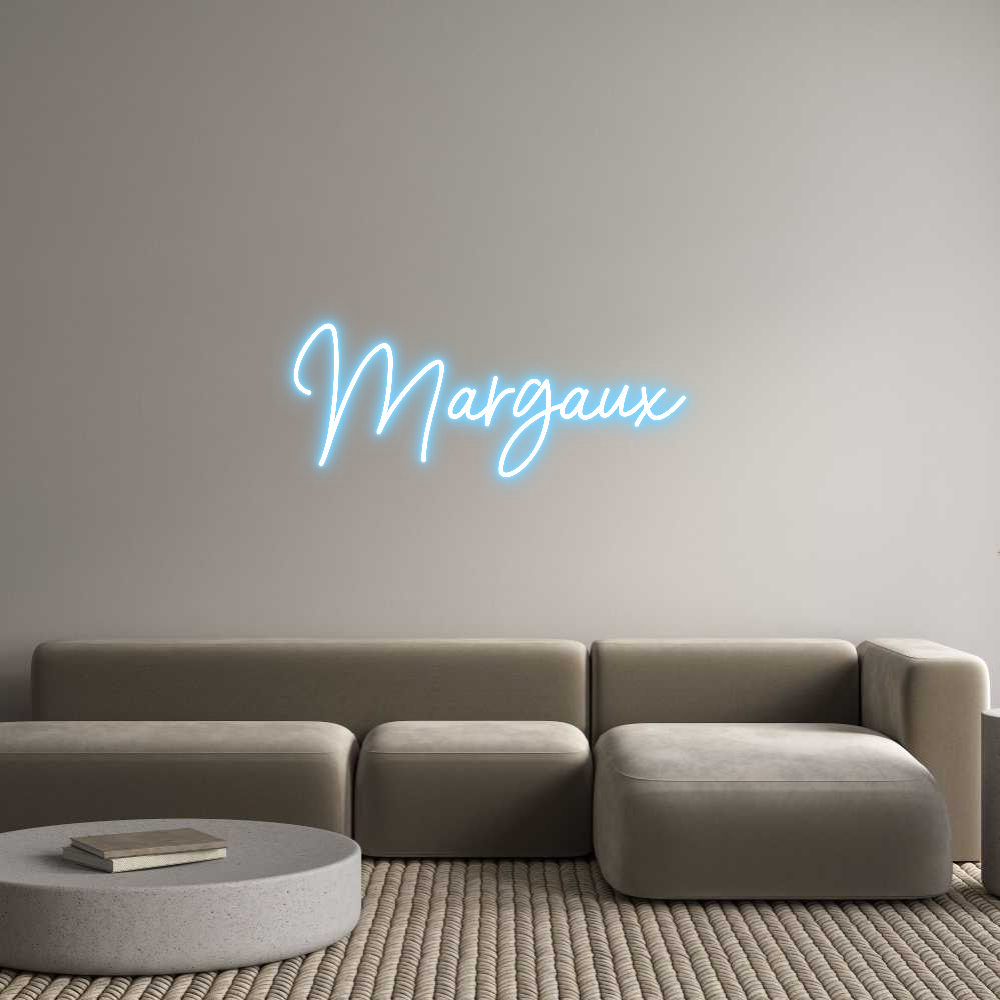 Custom Neon Sign Online Editor Margaux