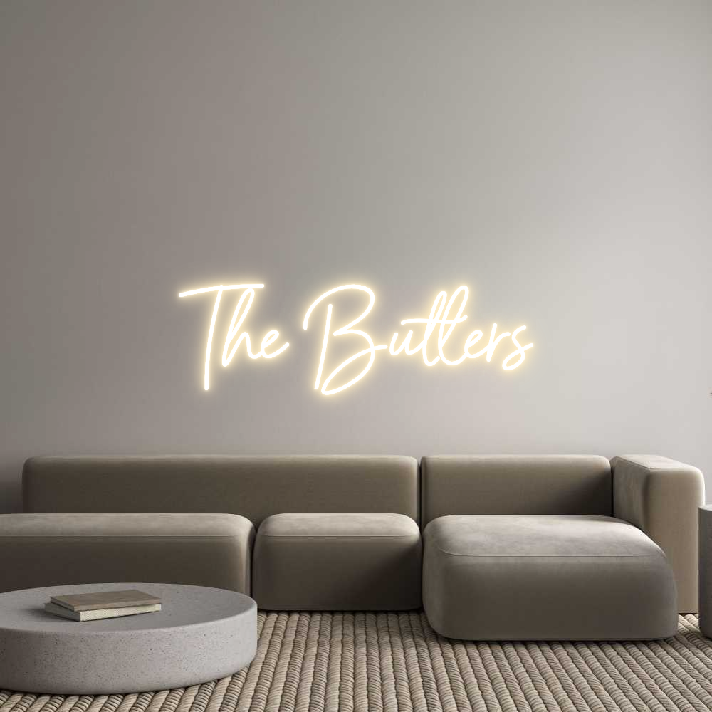Custom Neon Sign Online Editor The Butlers