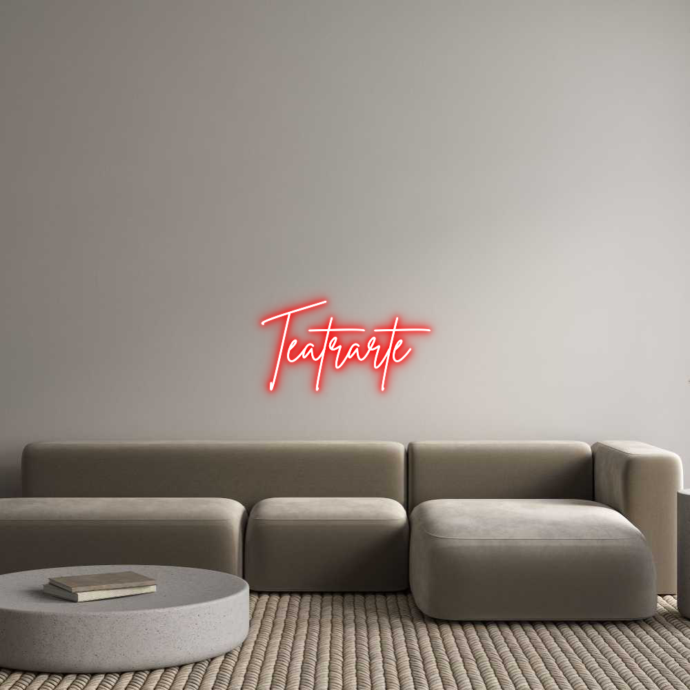 Custom Neon Sign Online Editor Teatrarte
