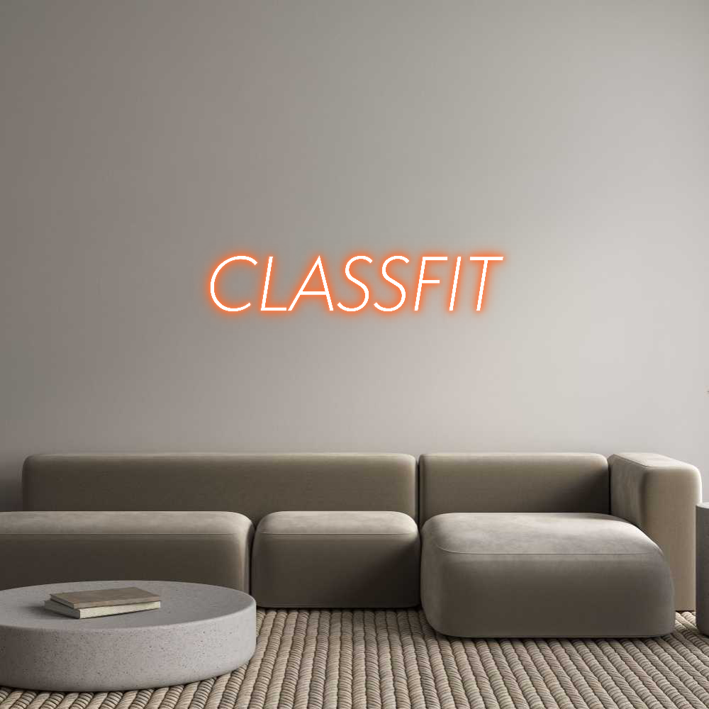 Custom Neon Sign Online Editor CLASSFIT