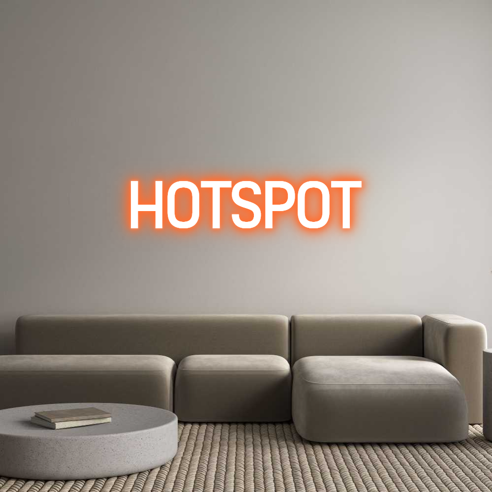 Custom Neon Sign Online Editor HOTSPOT