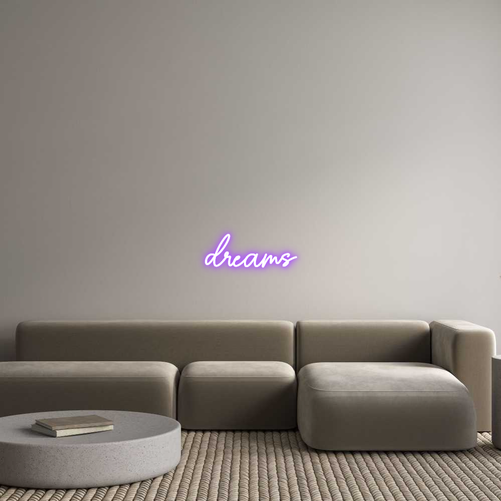 Custom Neon Sign Online Editor dreams