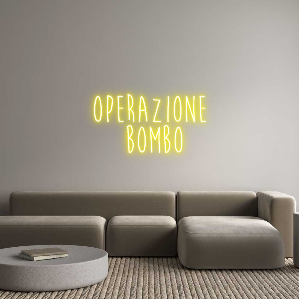 Custom Neon Sign Online Editor Operazione 
...