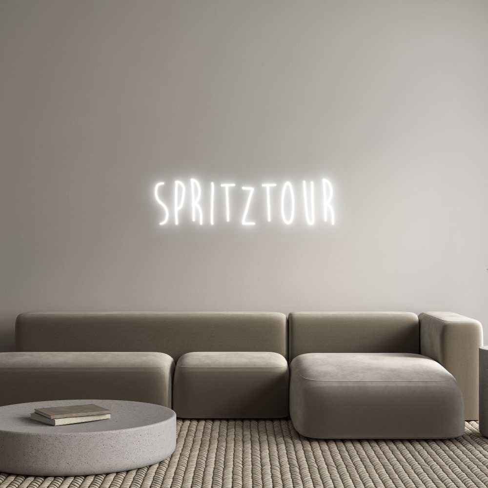 Custom Neon Sign Online Editor SPRITZtour