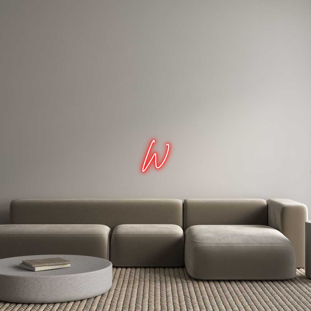 Custom Neon Sign Online Editor W