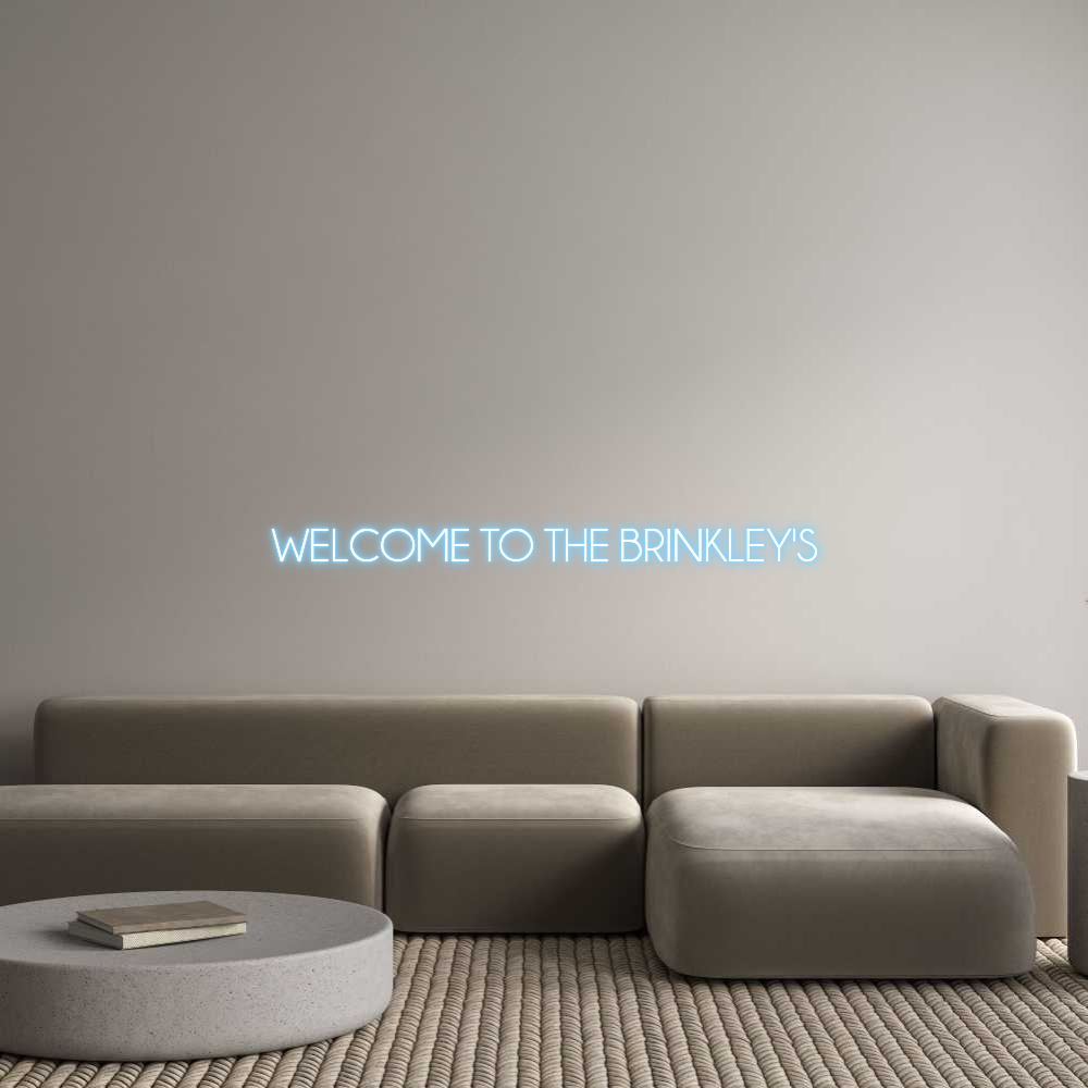 Custom Neon Sign Online Editor WELCOME TO TH...