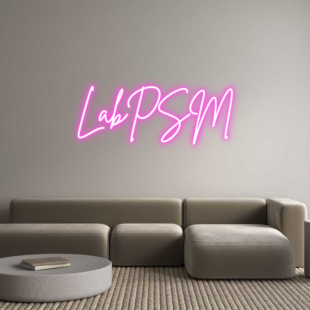 Custom Neon Sign Online Editor LabPSM