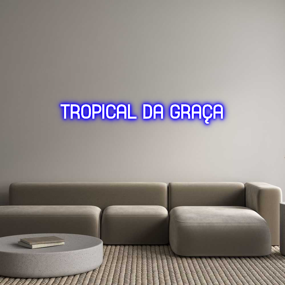 Custom Neon Sign Online Editor TROPICAL DA G...