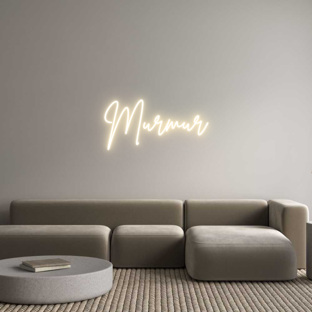 Custom Neon Sign Online Editor Murmur