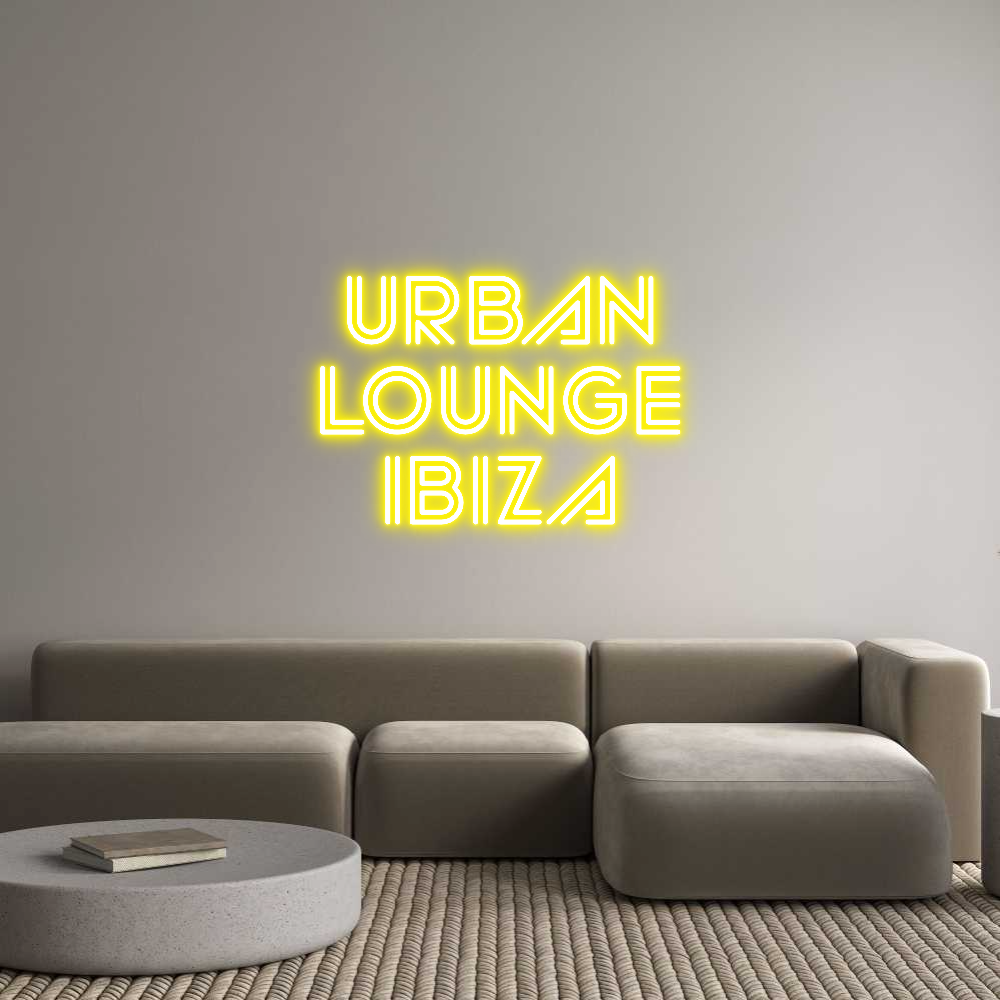 Custom Neon Sign Online Editor URBAN
LOUNGE...