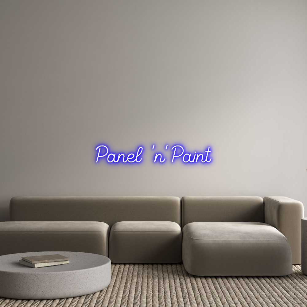 Custom Neon Sign Online Editor Panel  ‘n’ Pa...