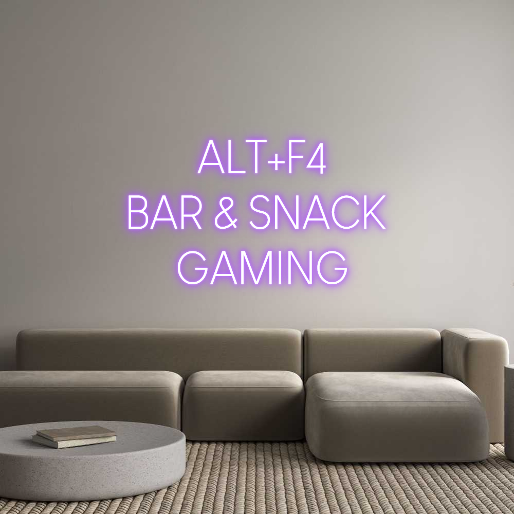 Custom Neon Sign Online Editor ALT+F4
BAR &...