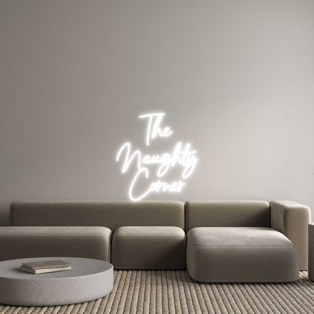 Custom Neon Sign Online Editor The
Naughty
...