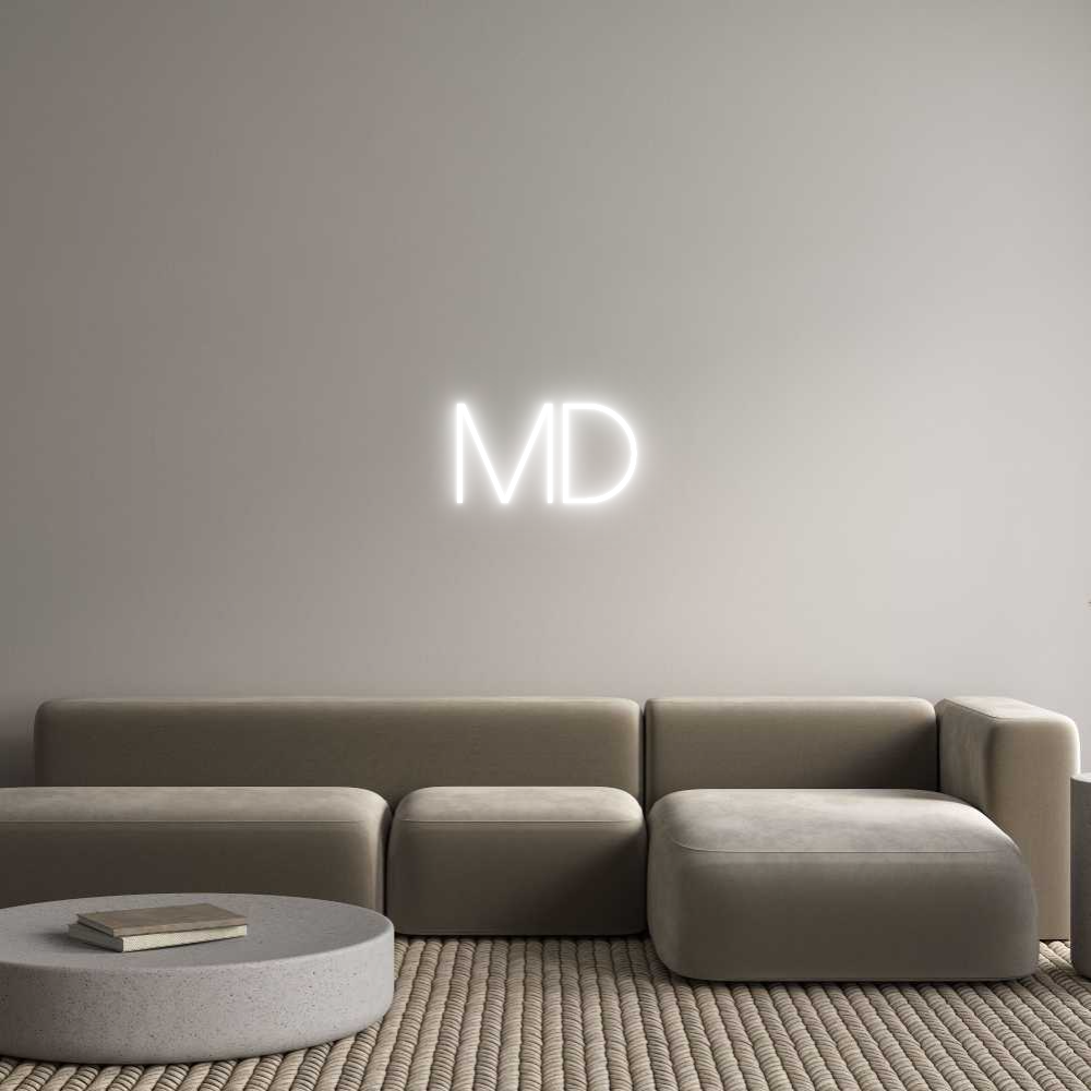 Custom Neon Sign Online Editor MD