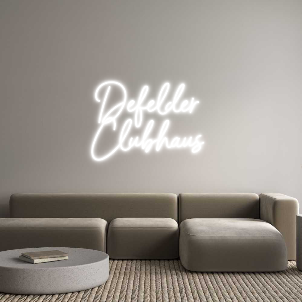 Custom Neon Sign Online Editor Defelder 
Cl...