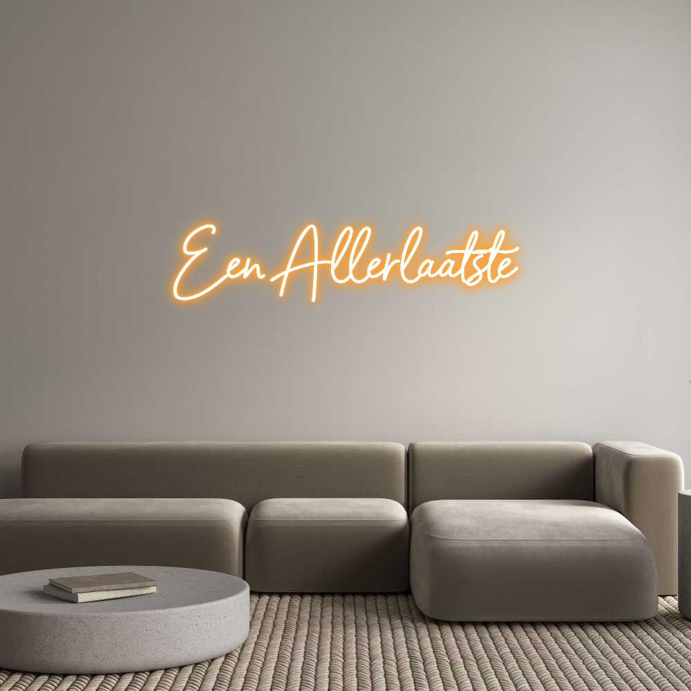 Custom Neon Sign Online Editor Een Allerlaat...