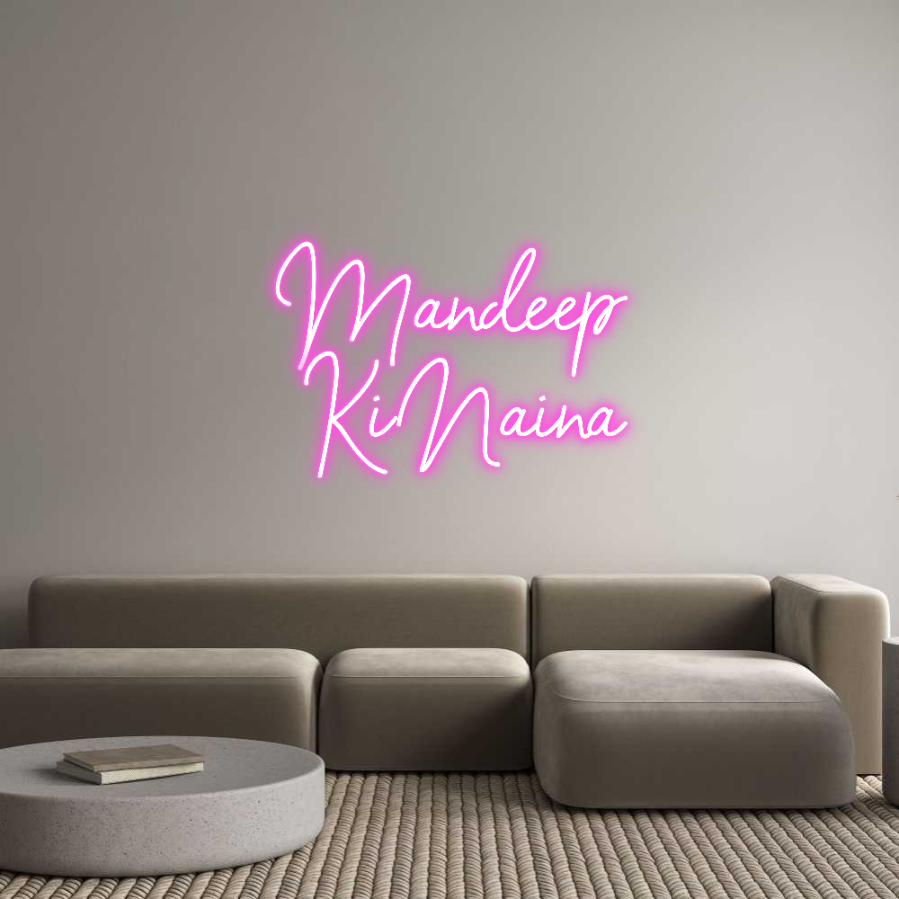 Custom Neon Sign Online Editor Mandeep
KiNa...
