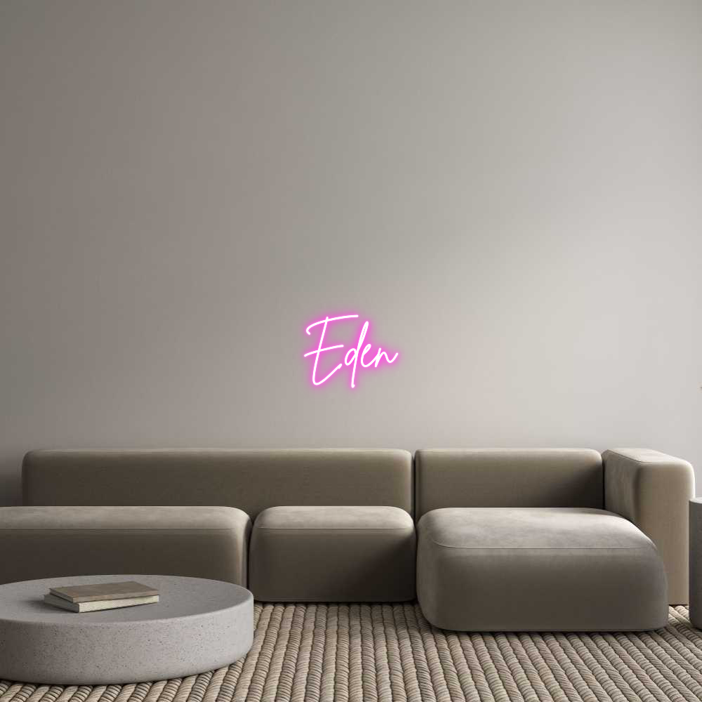 Custom Neon Sign Online Editor Eden