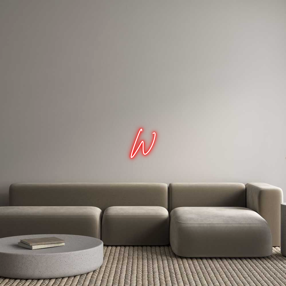 Custom Neon Sign Online Editor W