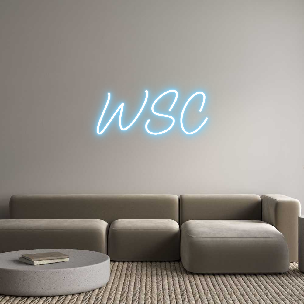Custom Neon Sign Online Editor WSC