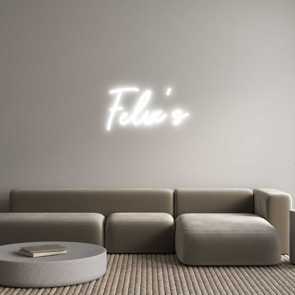Custom Neon Sign Online Editor Felix's