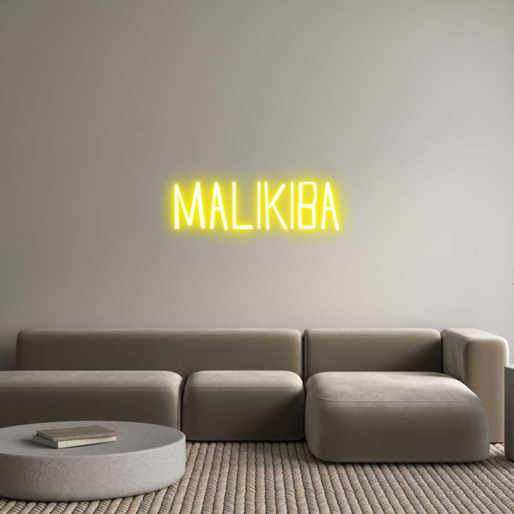 Custom Neon Sign Online Editor Malikiba