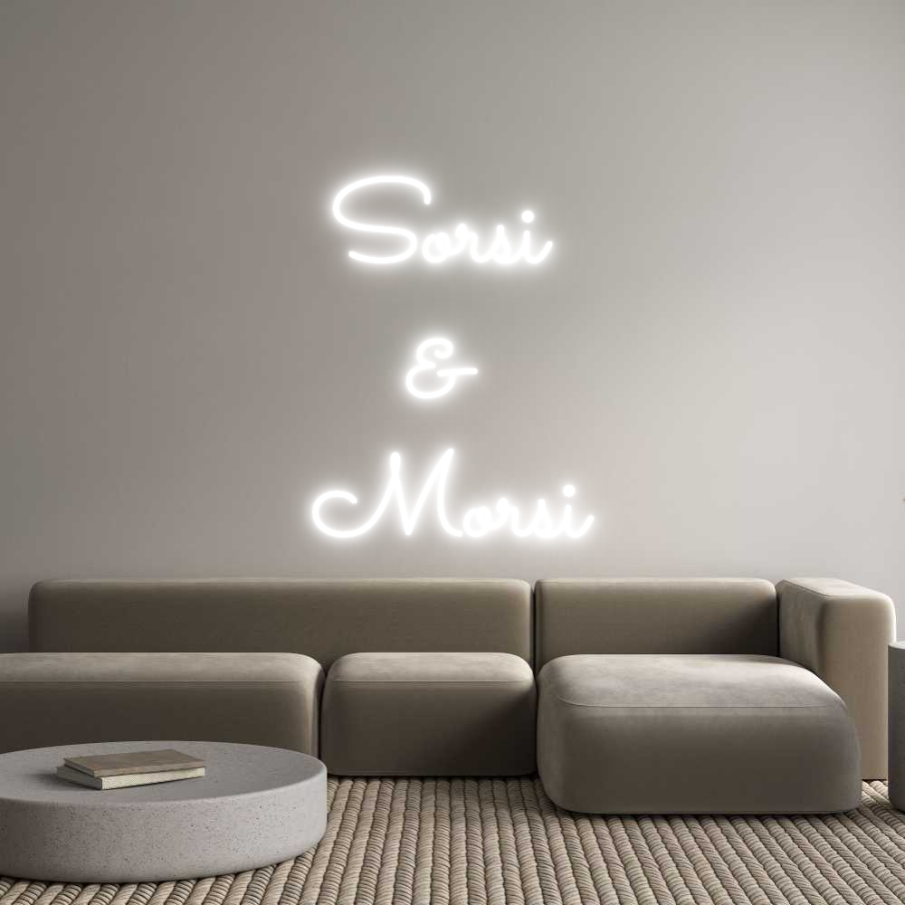 Custom Neon Sign Online Editor Sorsi 
& 
M...