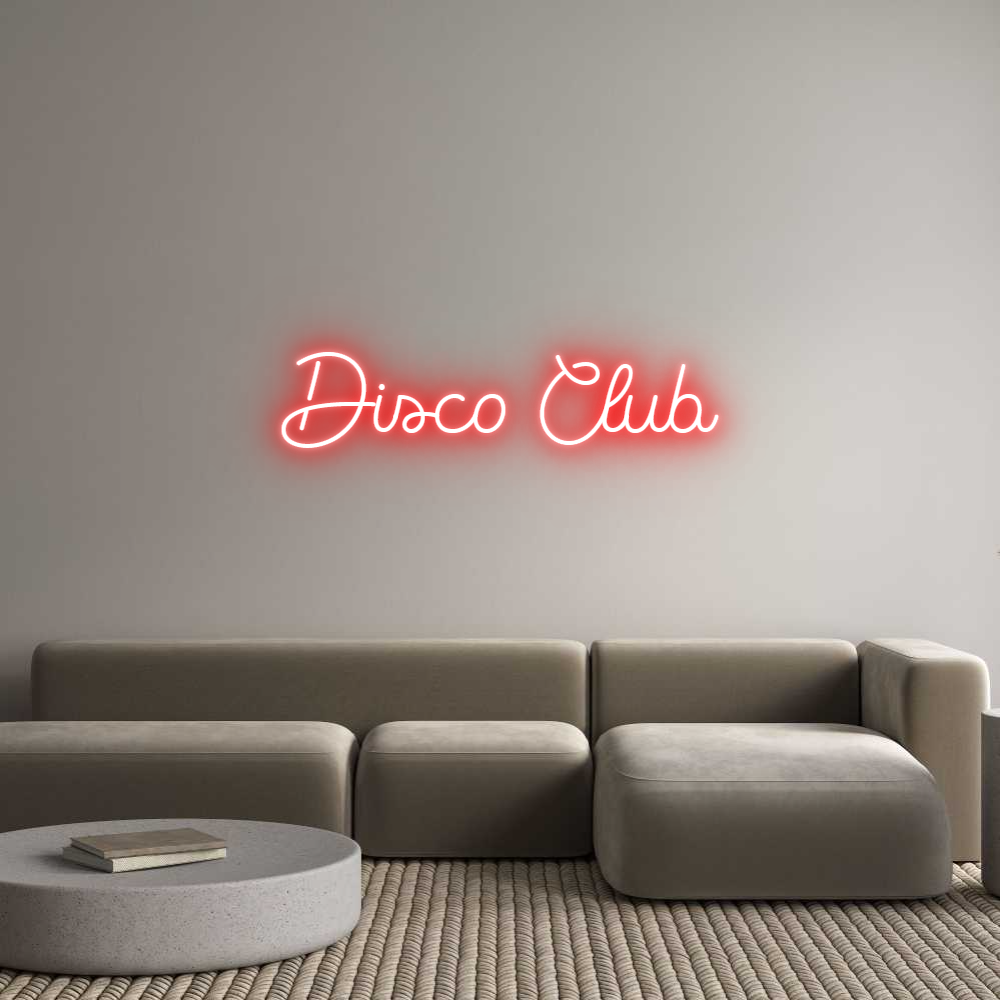 Custom Neon Sign Online Editor Disco Club
