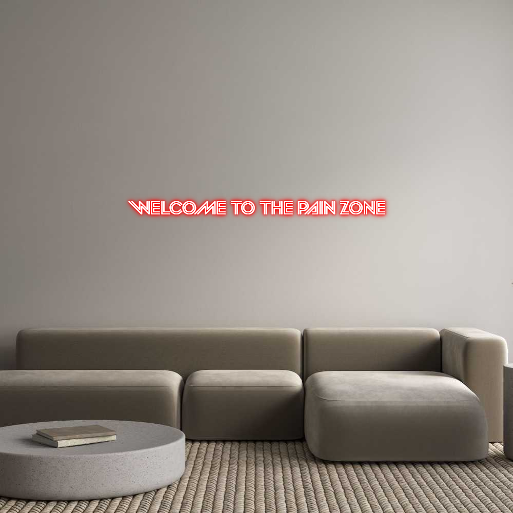 Custom Neon Sign Online Editor WELCOME TO TH...