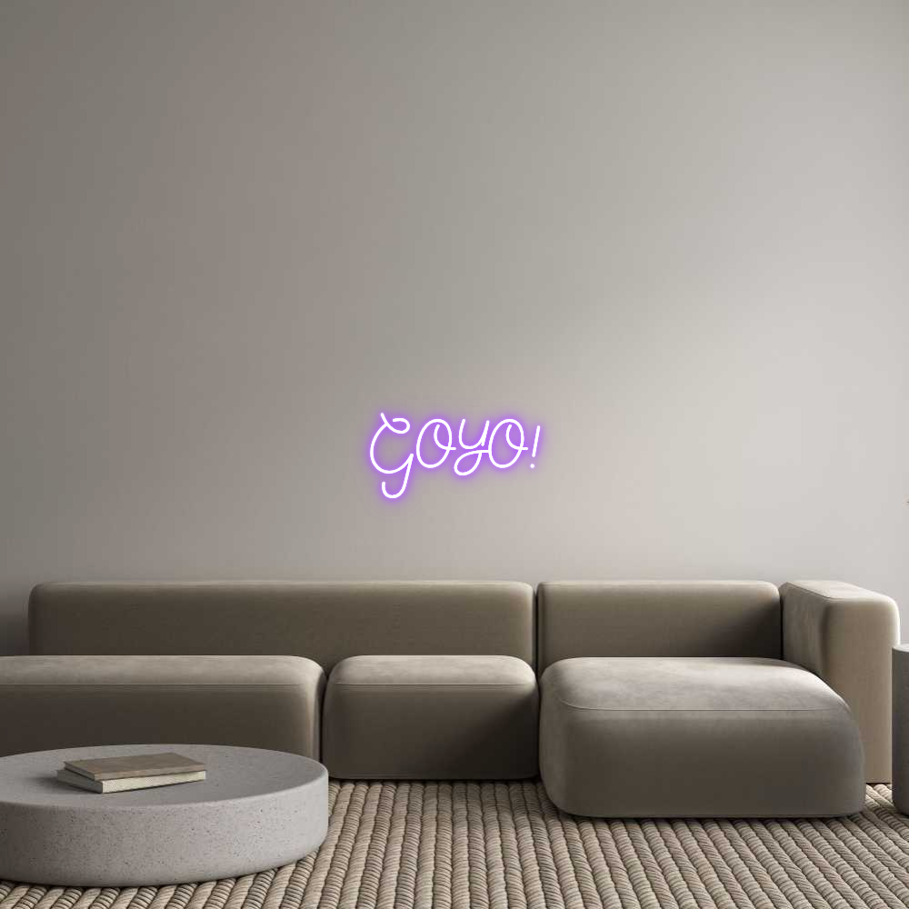 Custom Neon Sign Online Editor GOYO!