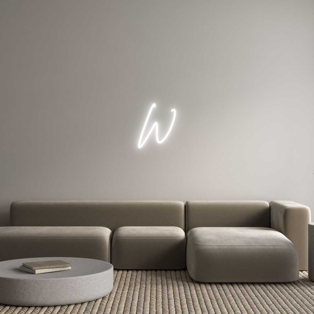Custom Neon Sign Online Editor W