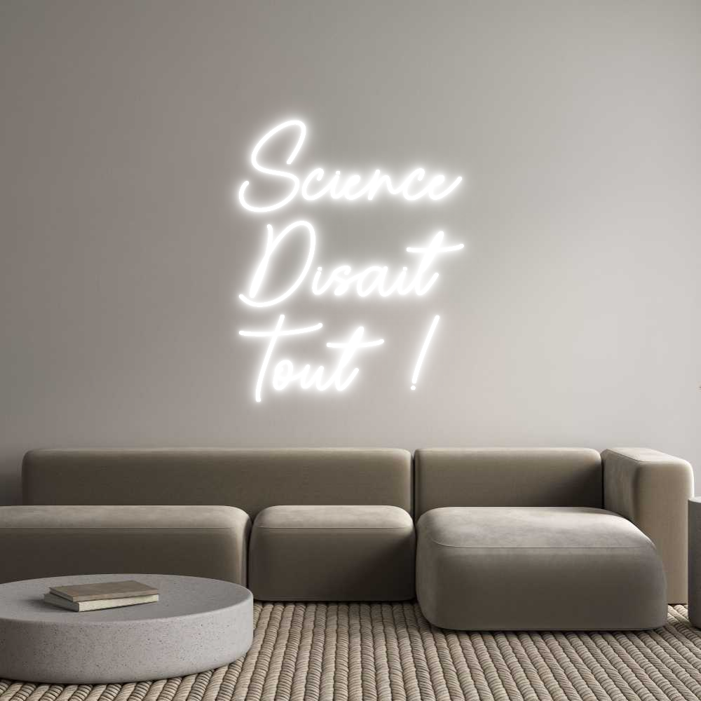 Custom Neon Sign Online Editor Science
Disa...