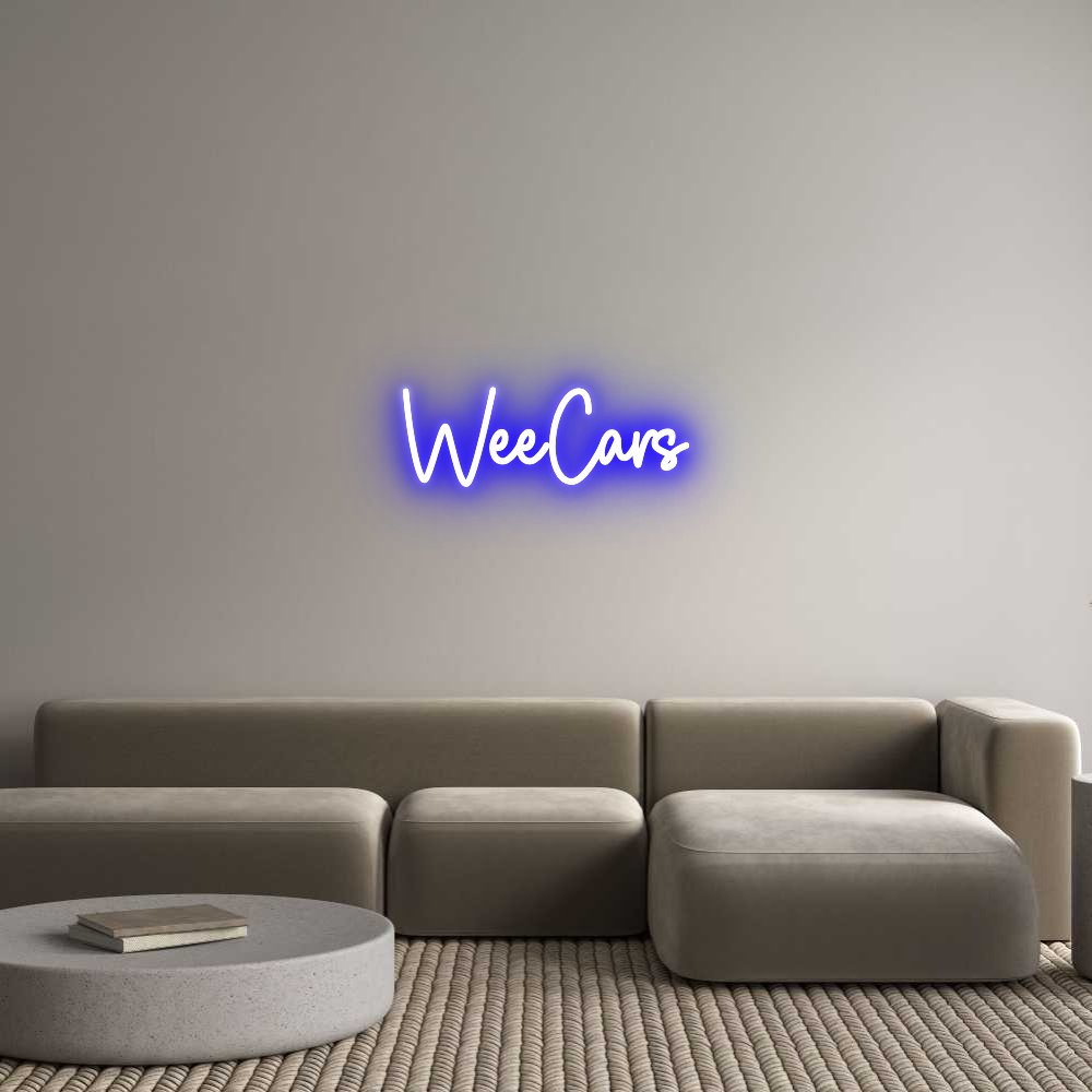 Custom Neon Sign Online Editor WeeCars