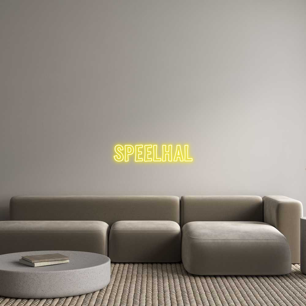 Custom Neon Sign Online Editor SPEELHAL