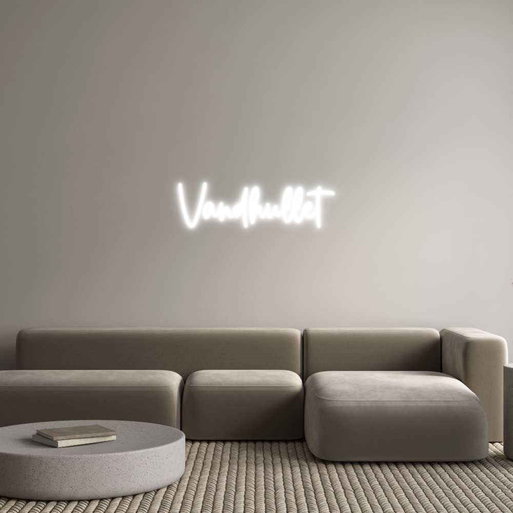 Custom Neon Sign Online Editor Vandhullet