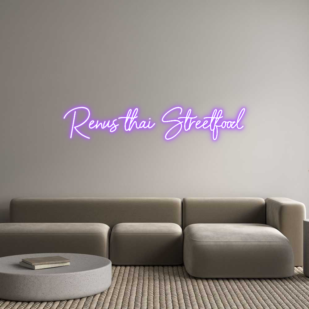 Custom Neon Sign Online Editor Renus thai St...
