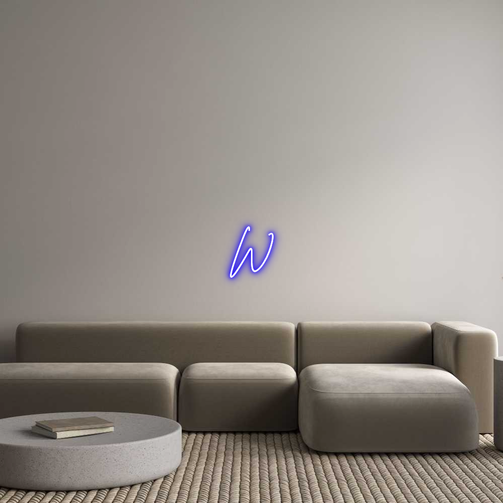 Custom Neon Sign Online Editor W