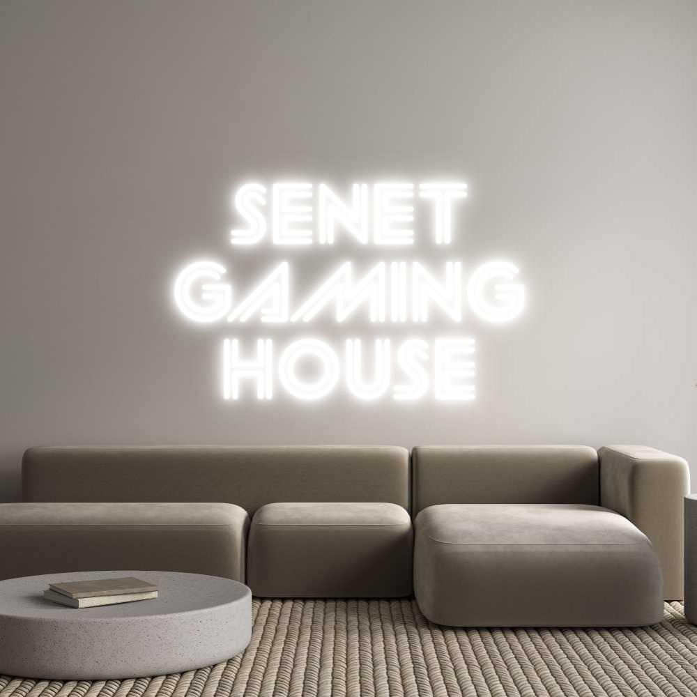 Custom Neon Sign Online Editor SENET
GAMING...