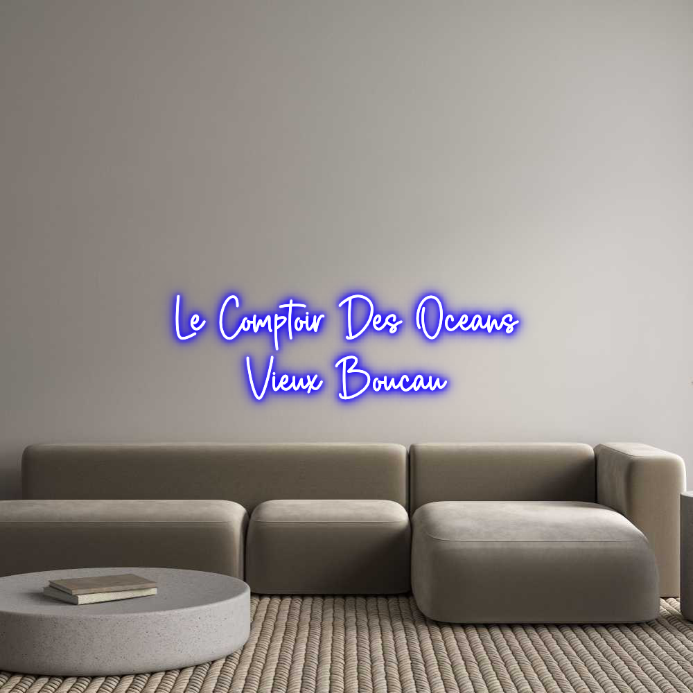 Custom Neon Sign Online Editor Le Comptoir D...