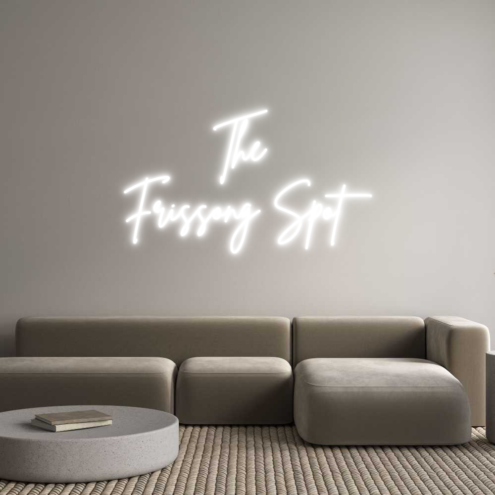 Custom Neon Sign Online Editor The 
Frisson...