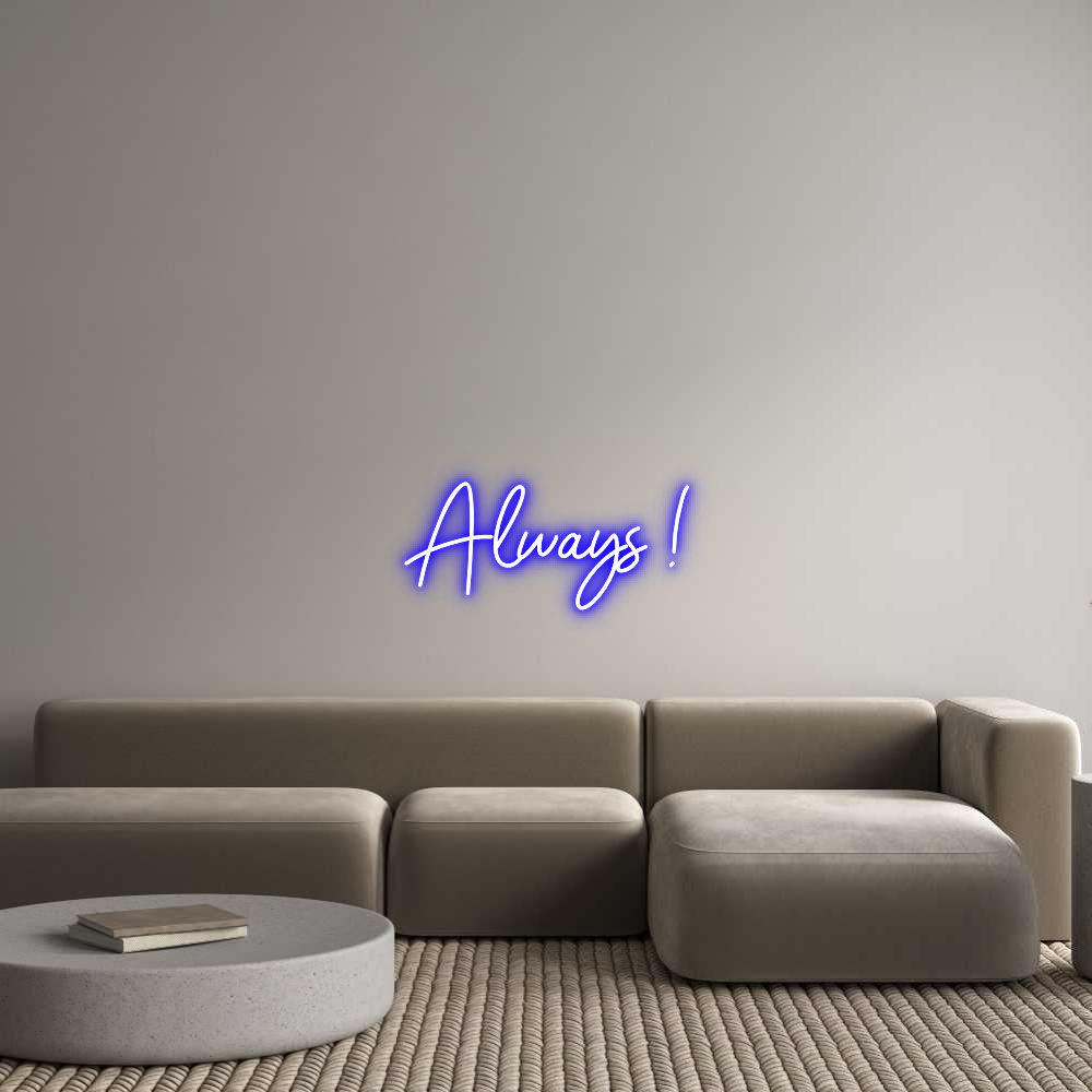 Custom Neon Sign Online Editor Always !