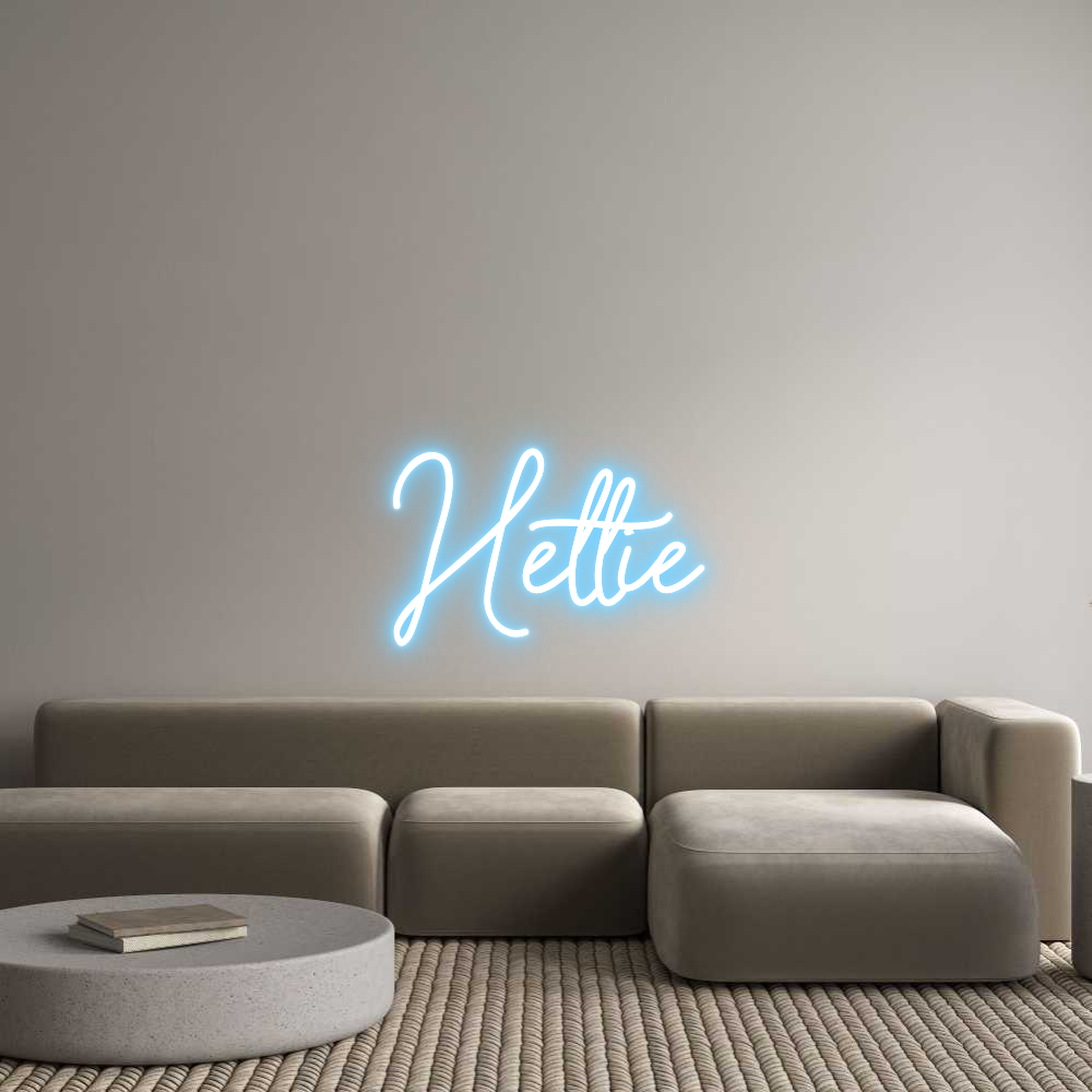 Custom Neon Sign Online Editor Hettie
