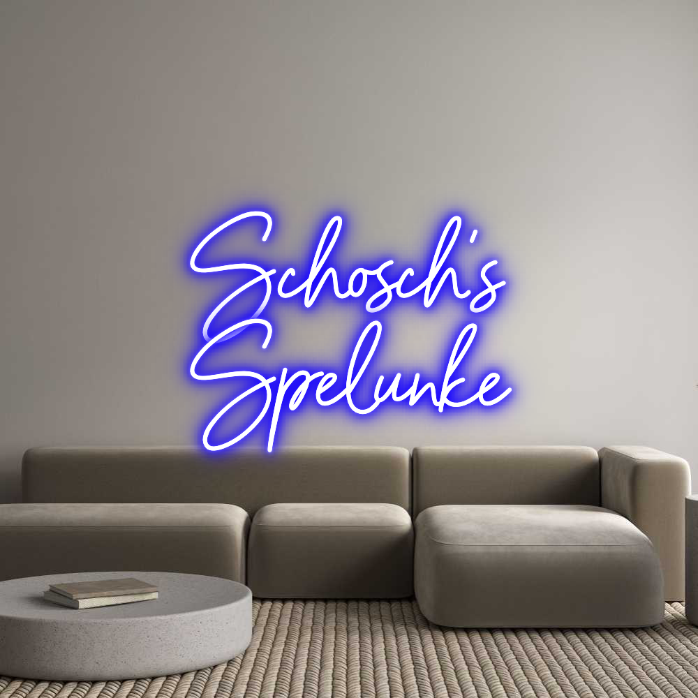 Custom Neon Sign Online Editor Schosch‘s
Sp...